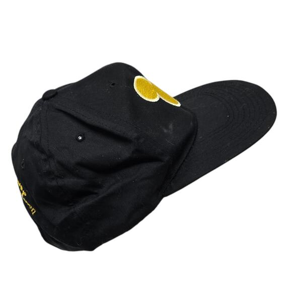 Disney Software Collection Mens Hat Cap Snapback Black Gold Mickey Head One Size - Picture 6 of 10